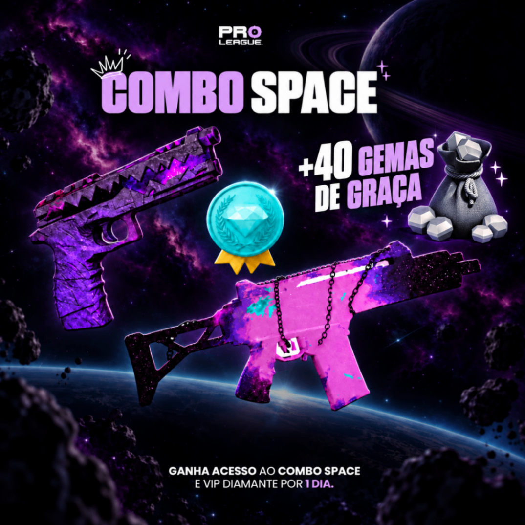 PROMO COMBO SPACE + 40 GEMAS DE GRAÇA