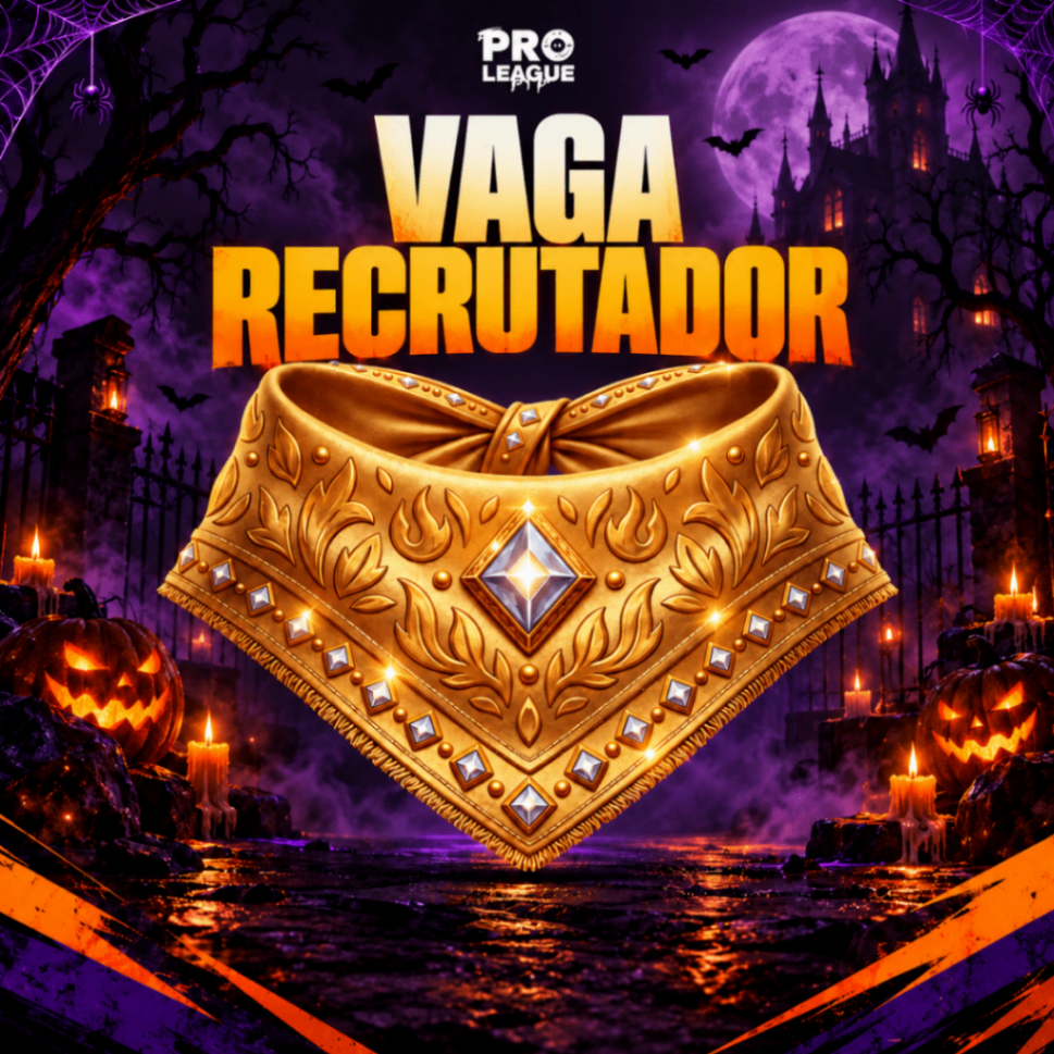 +1 VAGA RECRUTADOR - PROMO HALLOWEEN