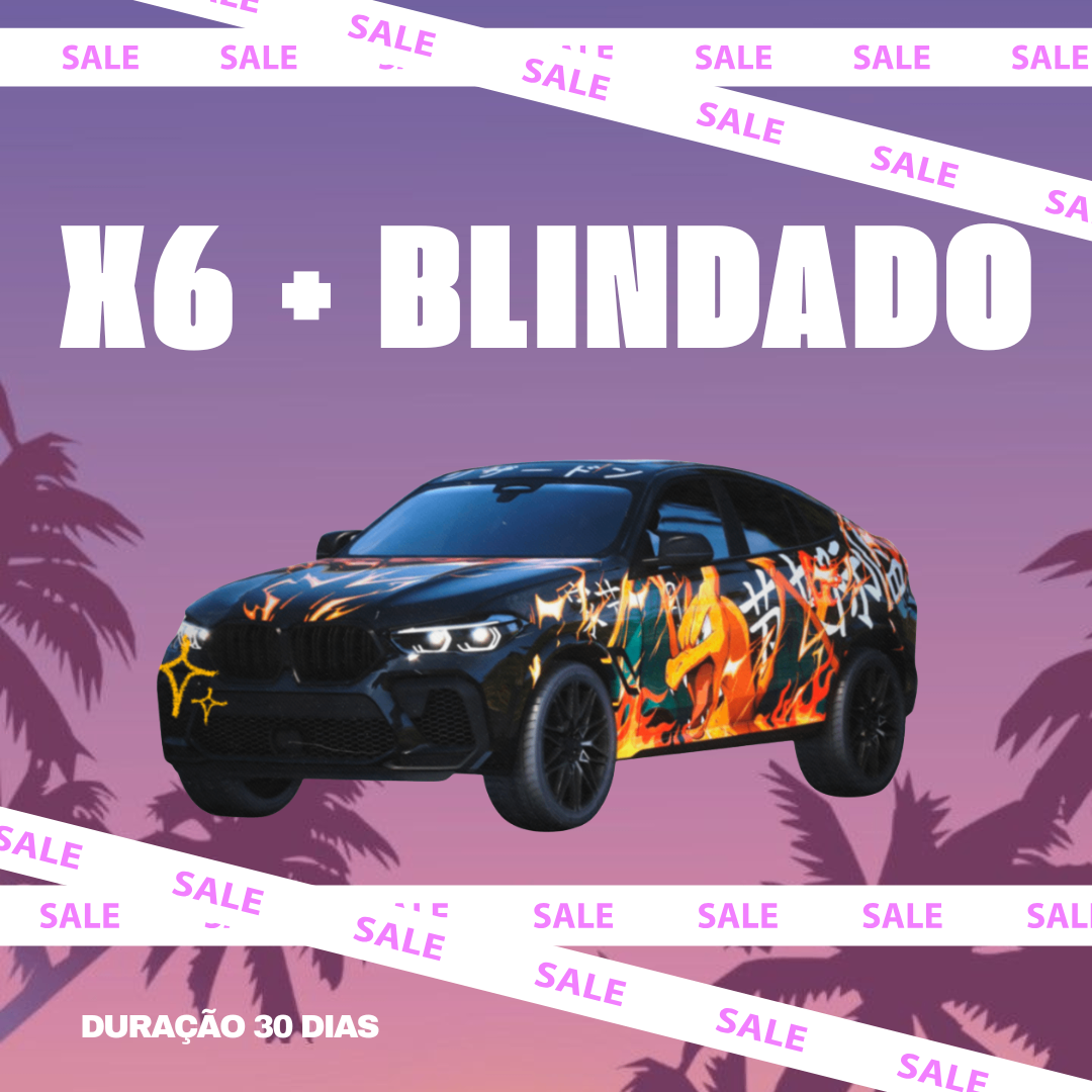 PROMO X6 + PNEU BLINDADO