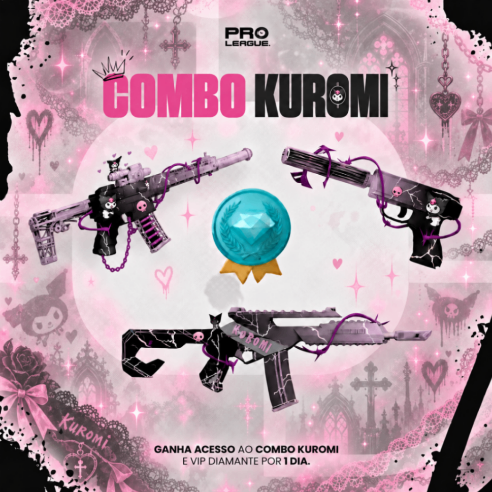 COMBO KUROMI - 1 DIA
