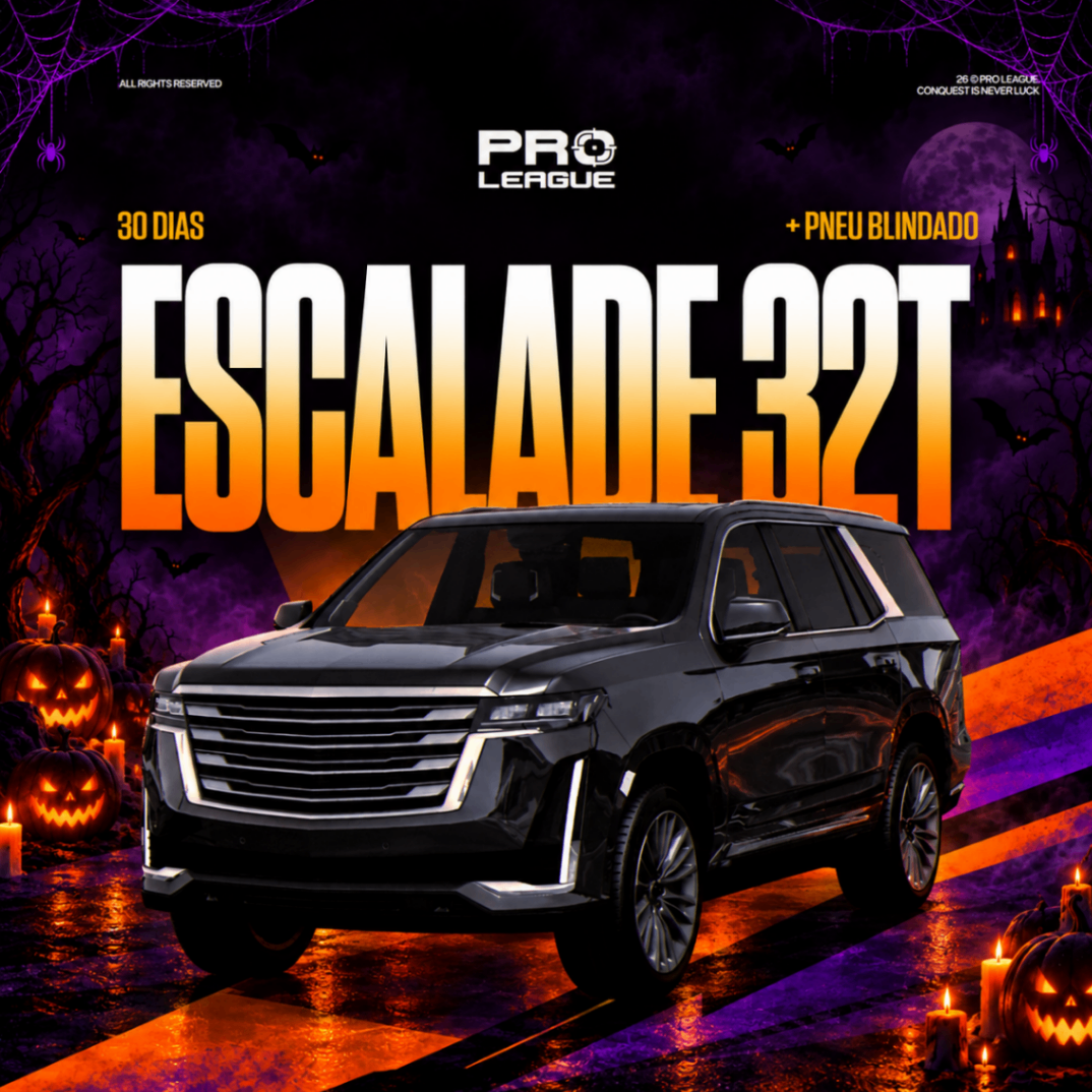 PROMO ESCALADE + PNEU BLINDADO 30 DIAS