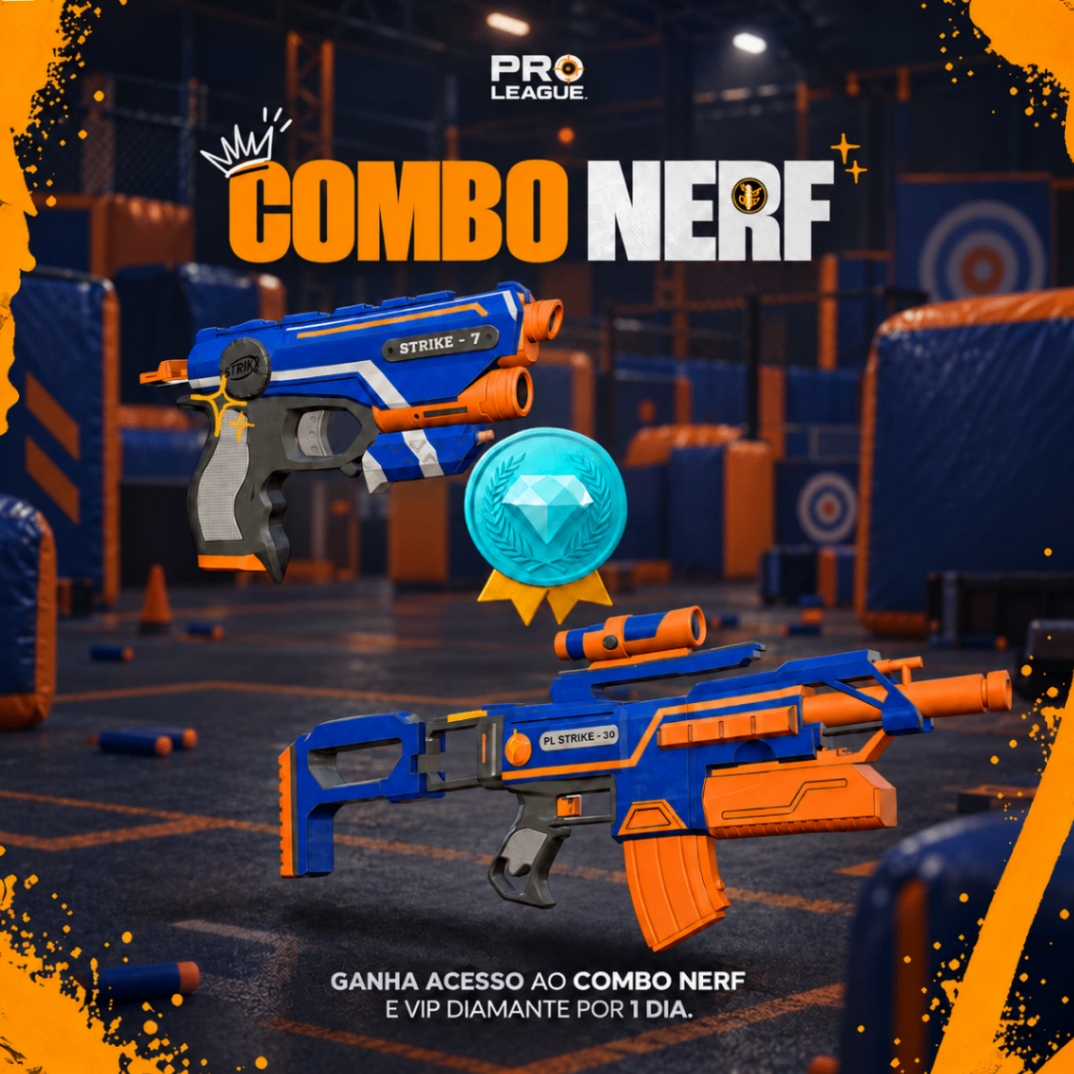 COMBO NERF - 1 DIA