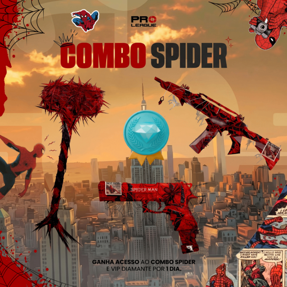 COMBO SPIDER - 1 DIA
