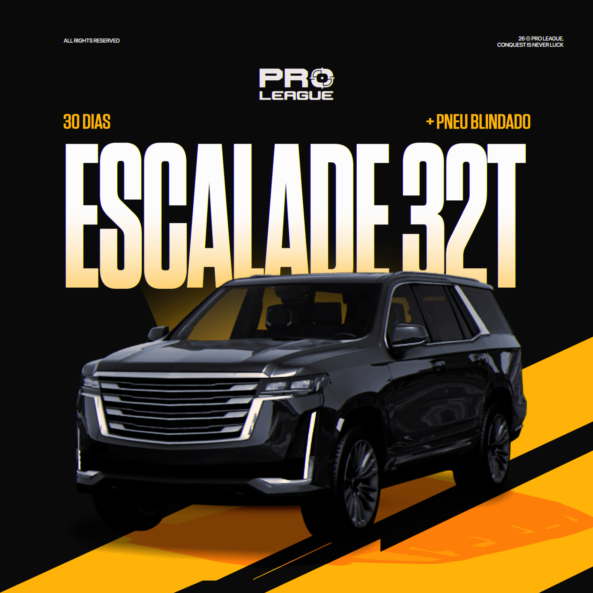 ESCALADE + PNEU BLINDADO